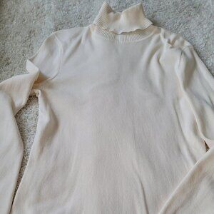 Anne Klein Cream Tunic Size Small